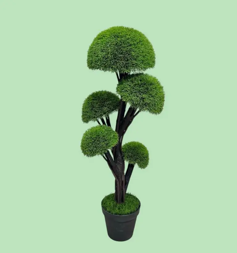 Beautiful Artificial Cypress Topiary Ball Tree — Artificial Plants for Dubai & UAE delivery | Planto.ae
