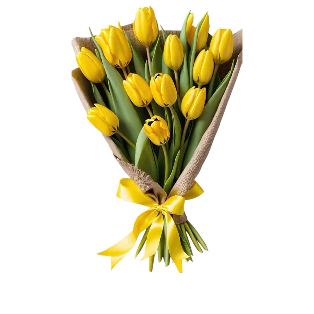 Fake Tulip Flower Buch — Artificial Plants for Dubai & UAE delivery | Planto.ae
