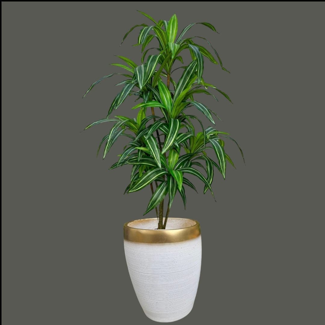 Very Nice Artificial Plant In Ceramic Pot — Artificial Plants for Dubai & UAE delivery | Planto.ae