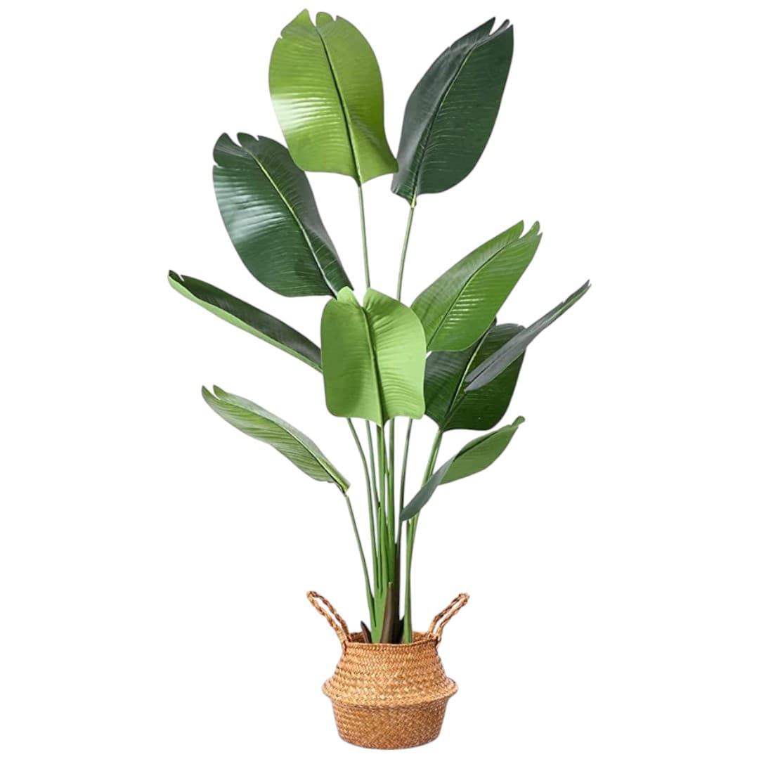 Artificial Bird Of Pardise In Basket — photo 2 | Planto.ae UAE