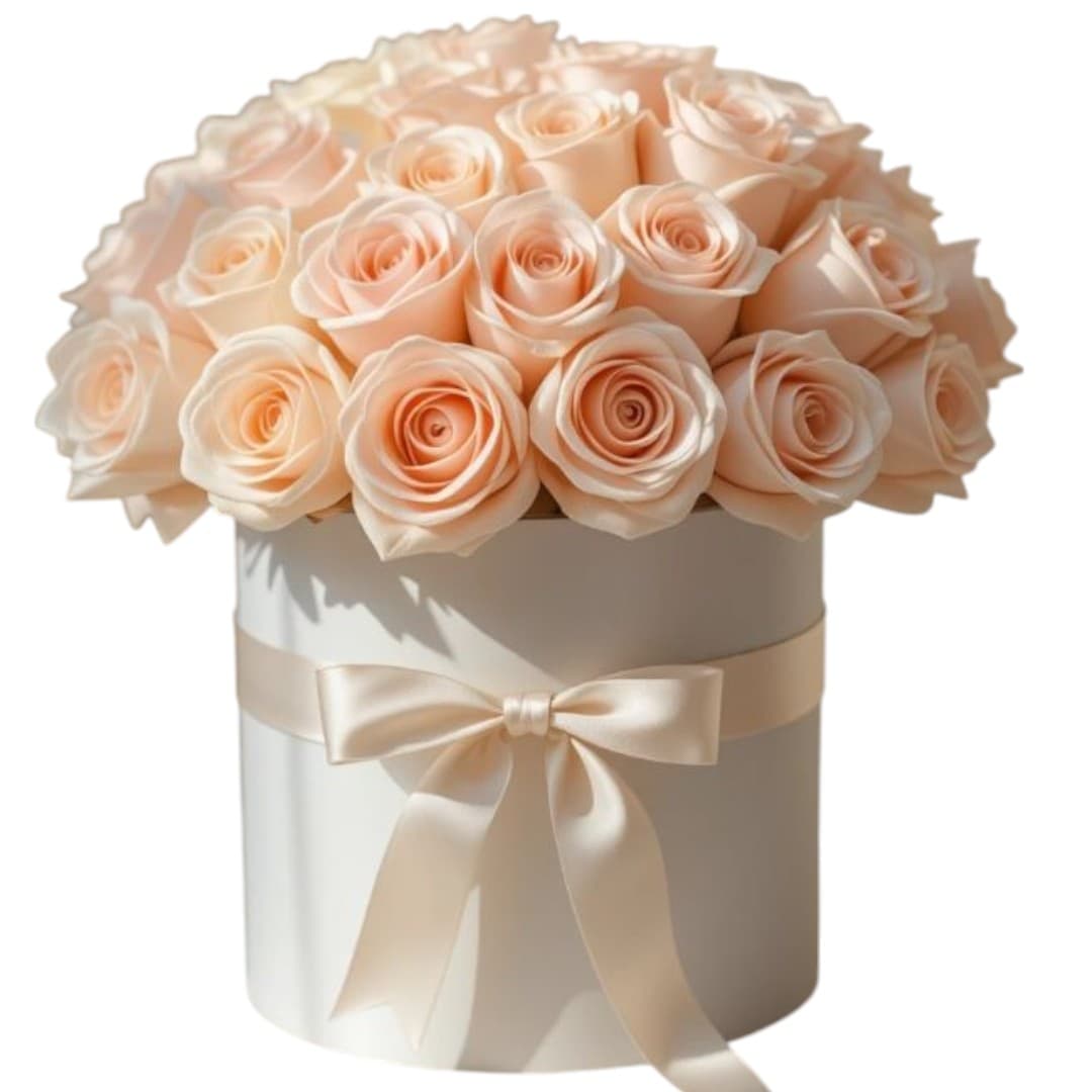 Artificial Rose Flower Box – Lifelike & Elegant Decoration — photo 2 | Planto.ae UAE