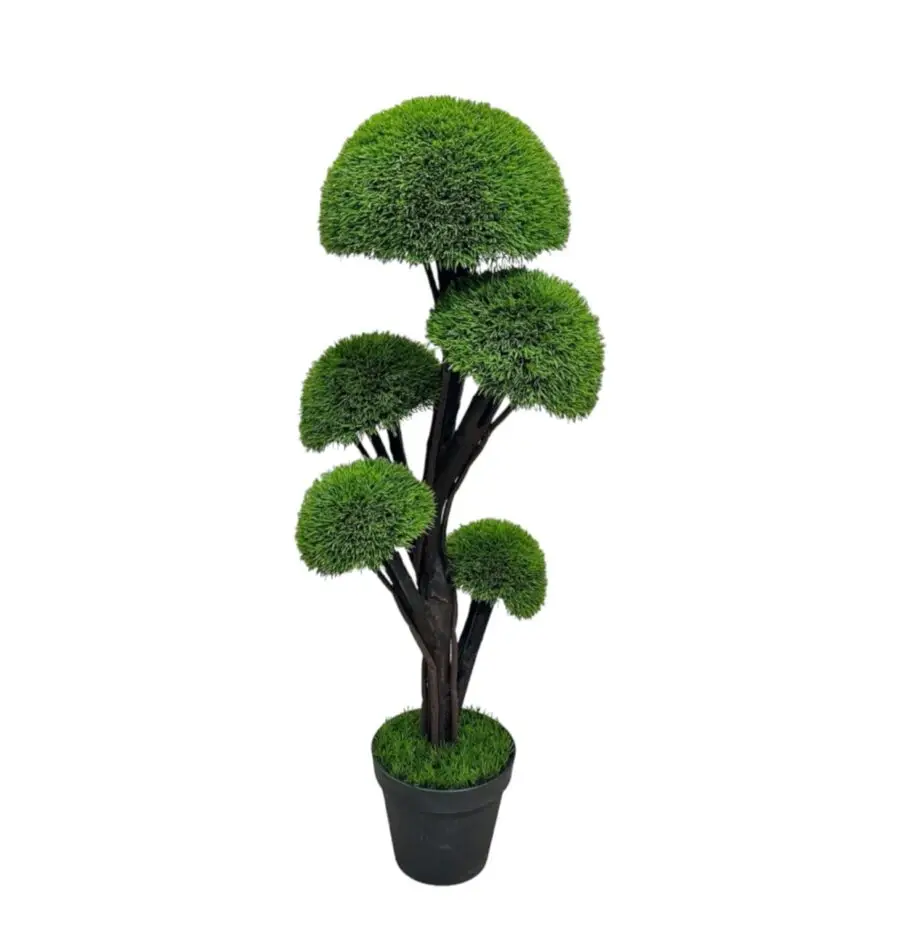 Beautiful Artificial Cypress Topiary Ball Tree — photo 3 | Planto.ae UAE