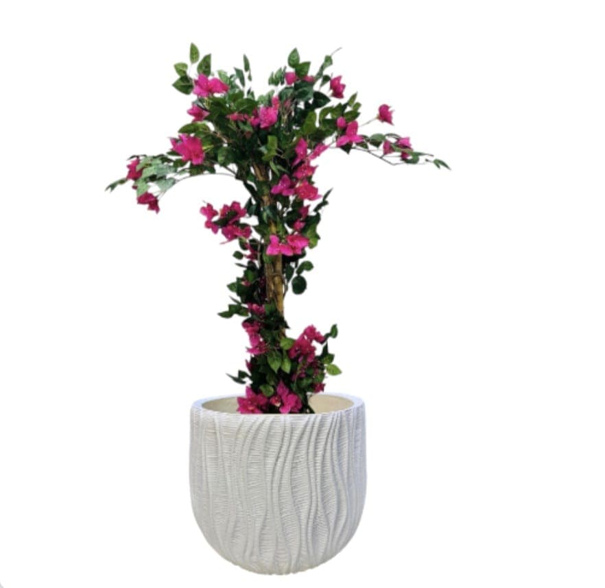 Beautiful Artificial Plant In A Fiber Pot — photo 2 | Planto.ae UAE