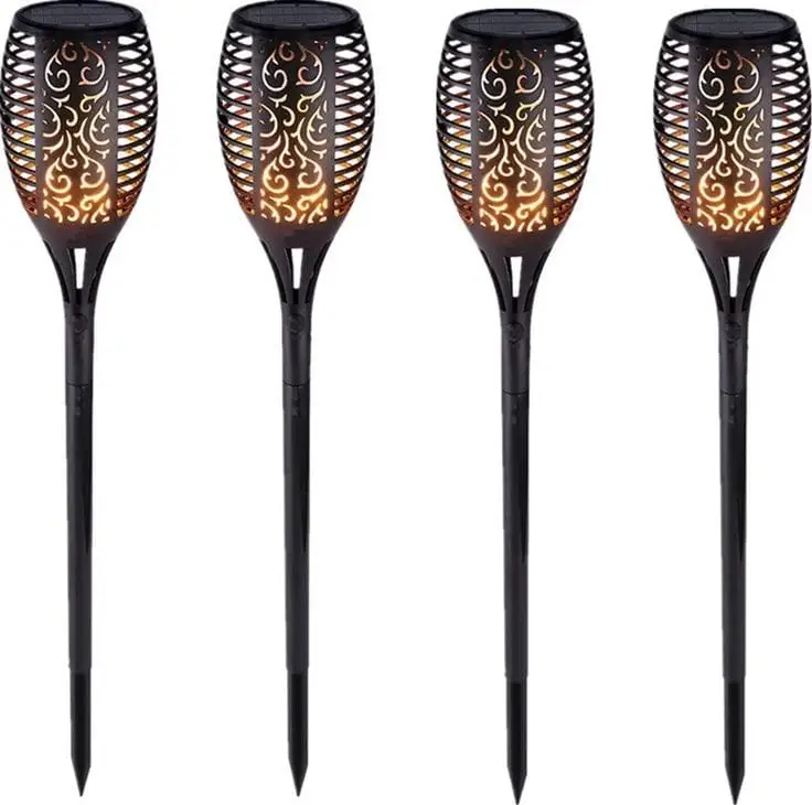 Solar Lights For Grden- Set Of 4 Lights — Decore And Stones for Dubai & UAE delivery | Planto.ae