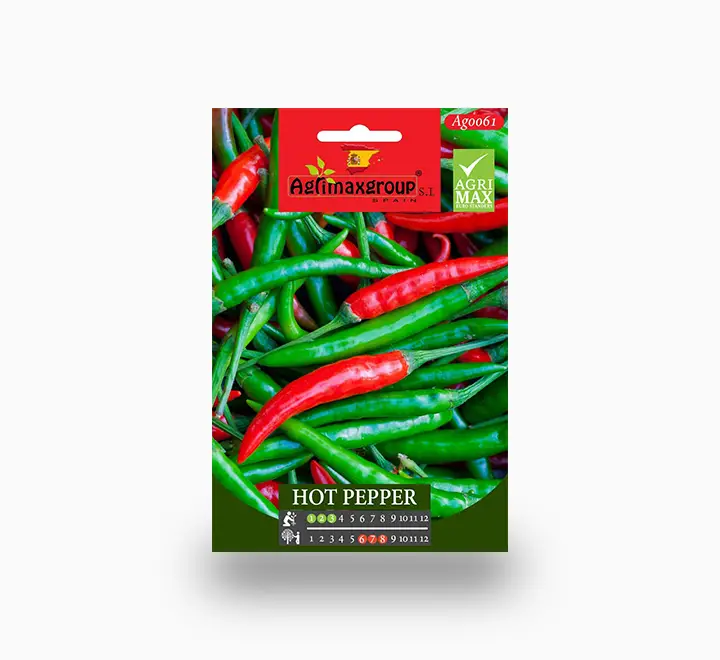 Hot Pepper Seeds — Seeds And Soil for Dubai & UAE delivery | Planto.ae
